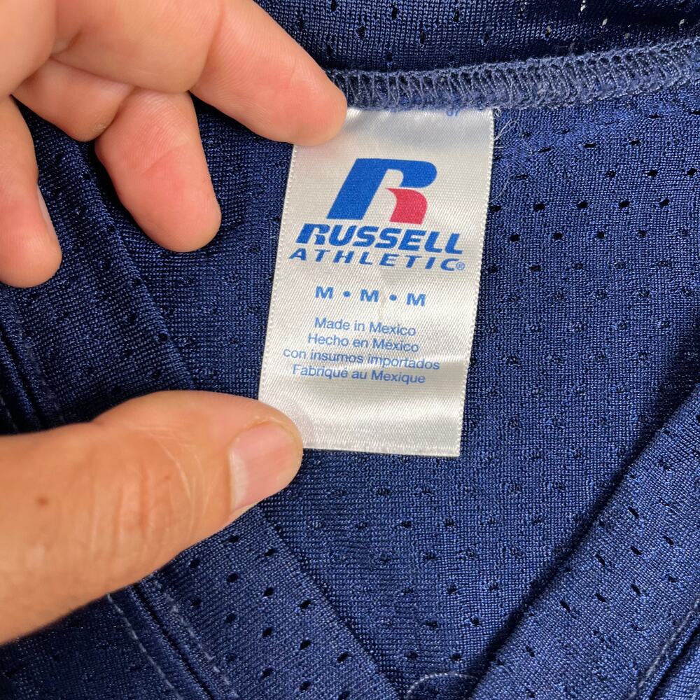 Russell Athletic Jersey Womens M Blue Cougars 23‎ Football Mesh Game Sports - Picture 3 of 9